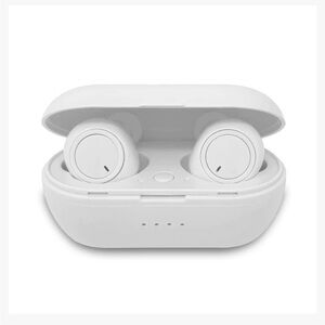 Zenvo polar white wireless earbuds
